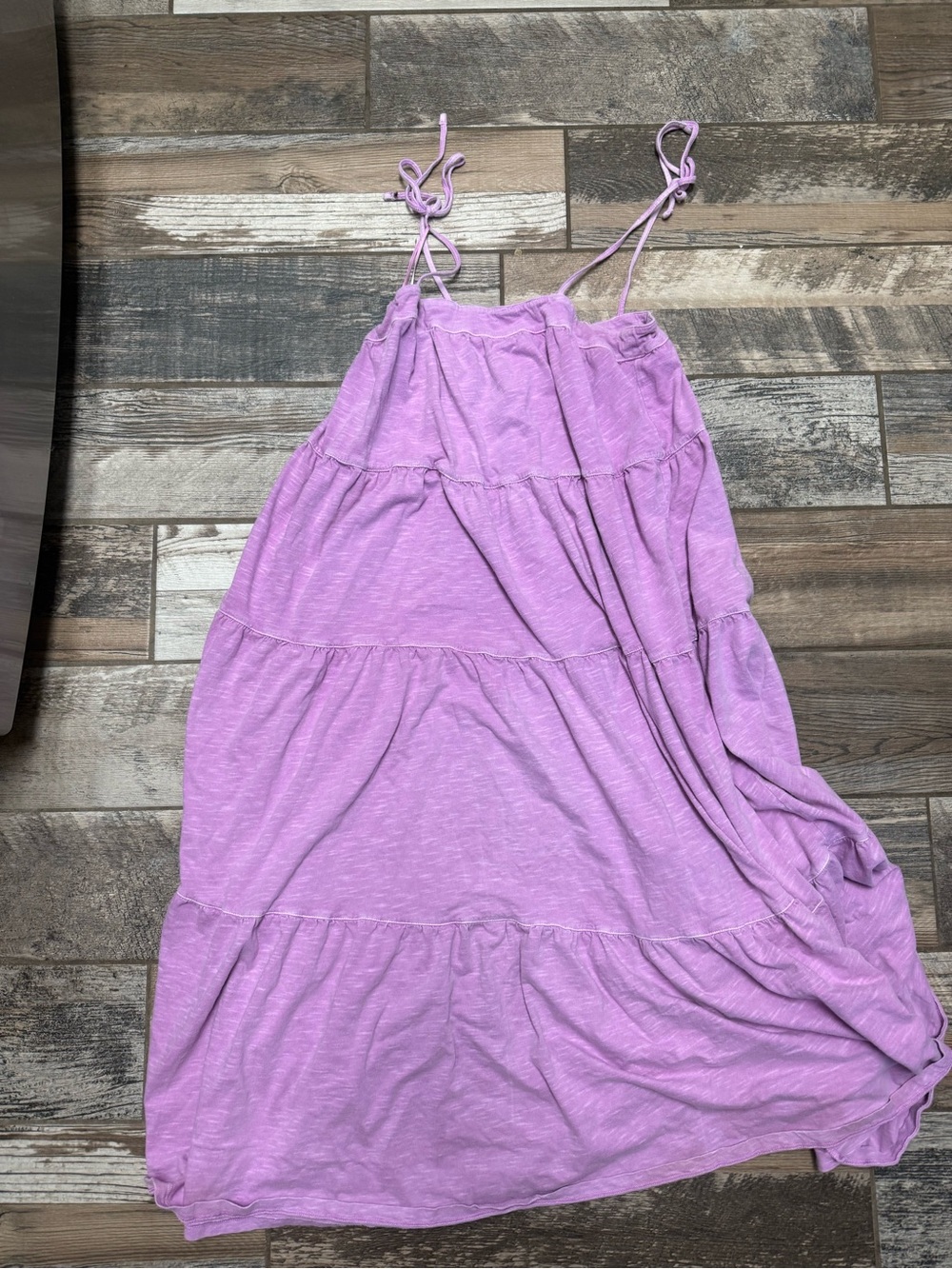 aerie Lavender Tiered Maxi Dress